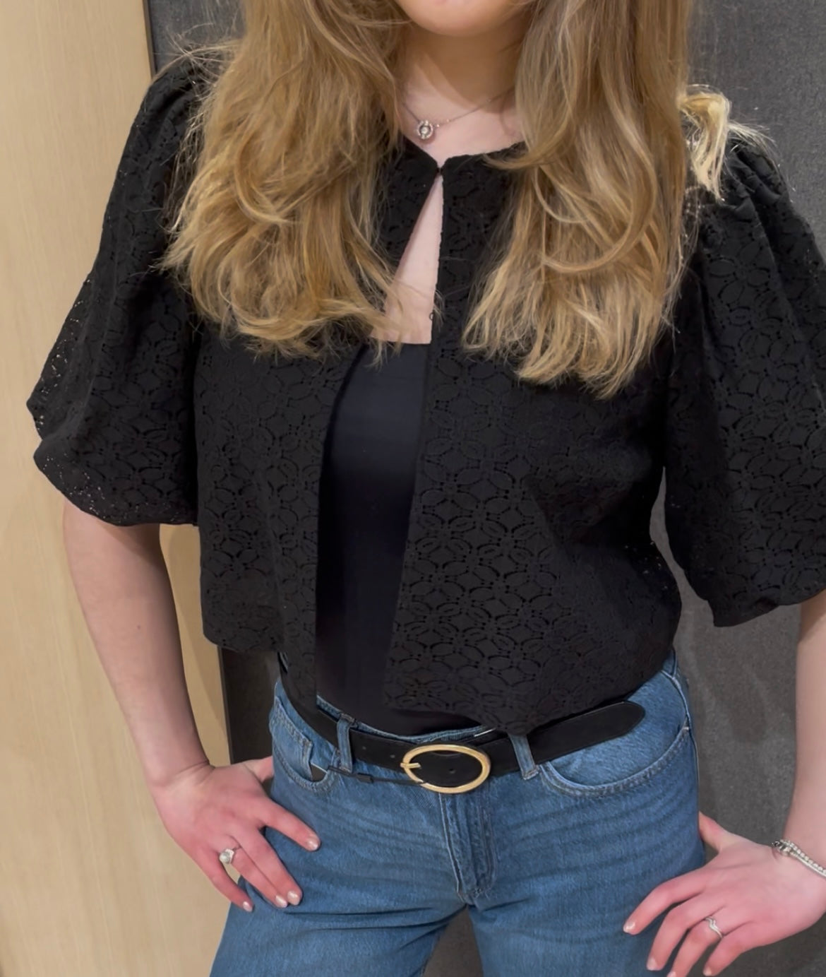 VICLEO Cardigan - Black Beauty