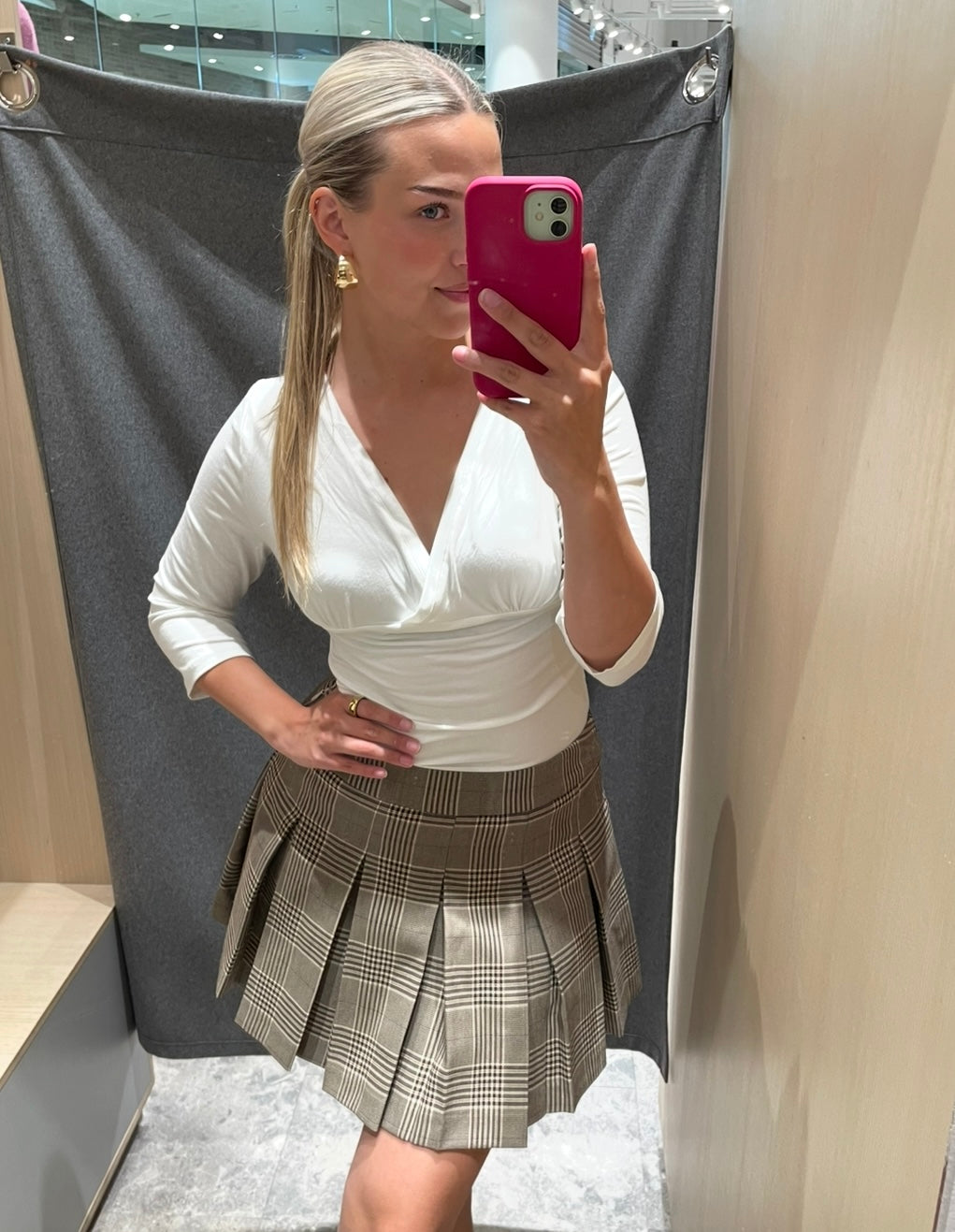 NMWERA Short Skirt - Oatmeal