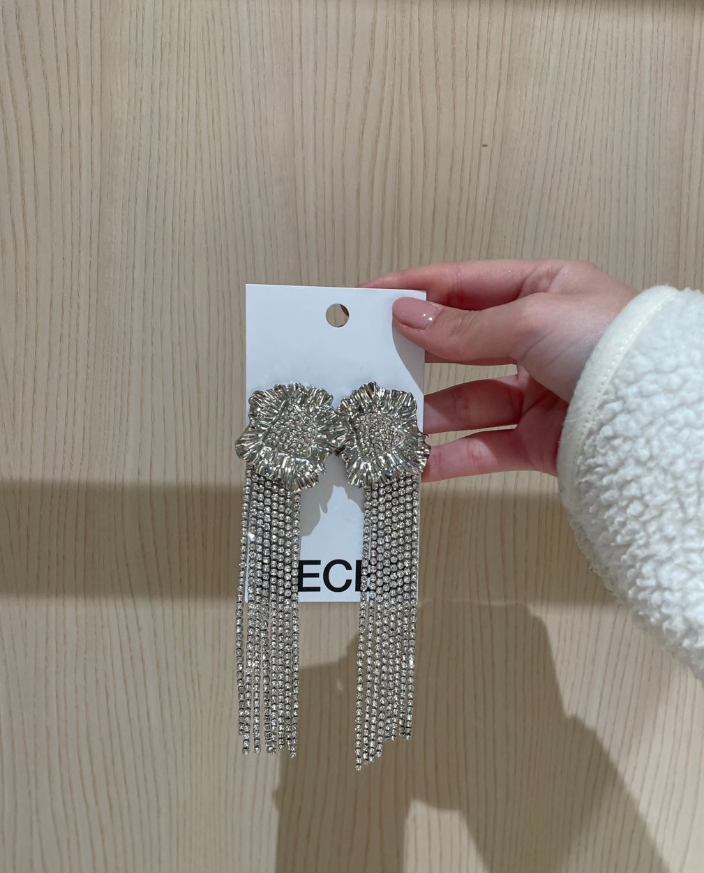 PCNILLI Earrings - Silver Colour