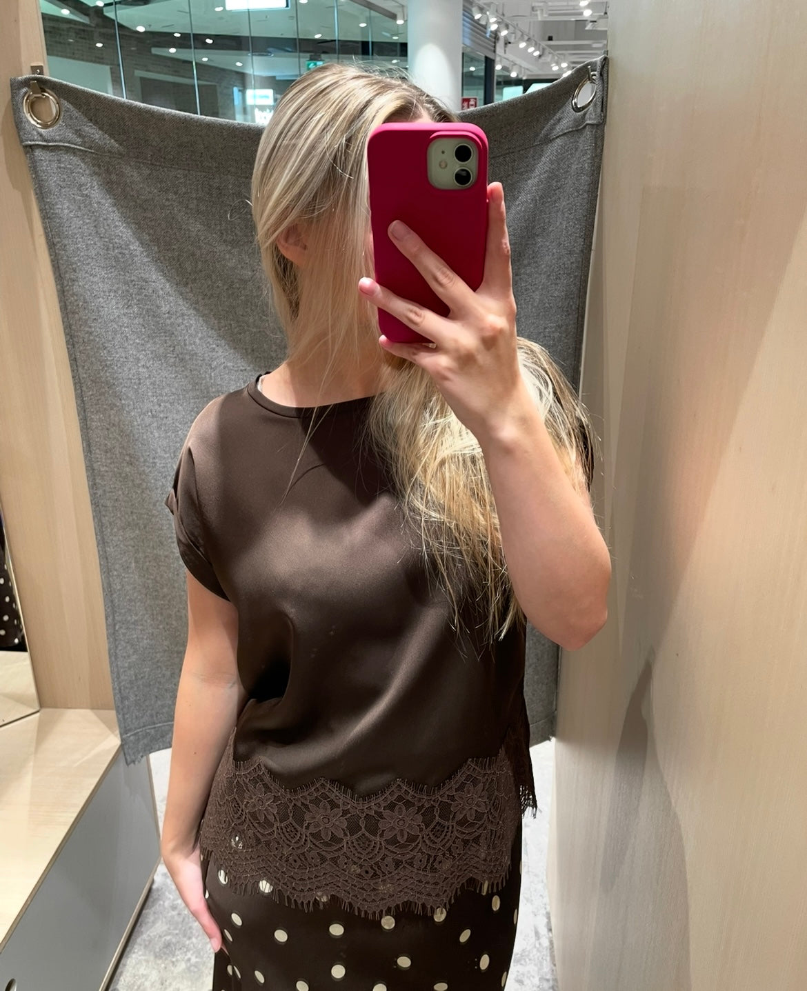 VIELLETTE Top - Coffee Bean