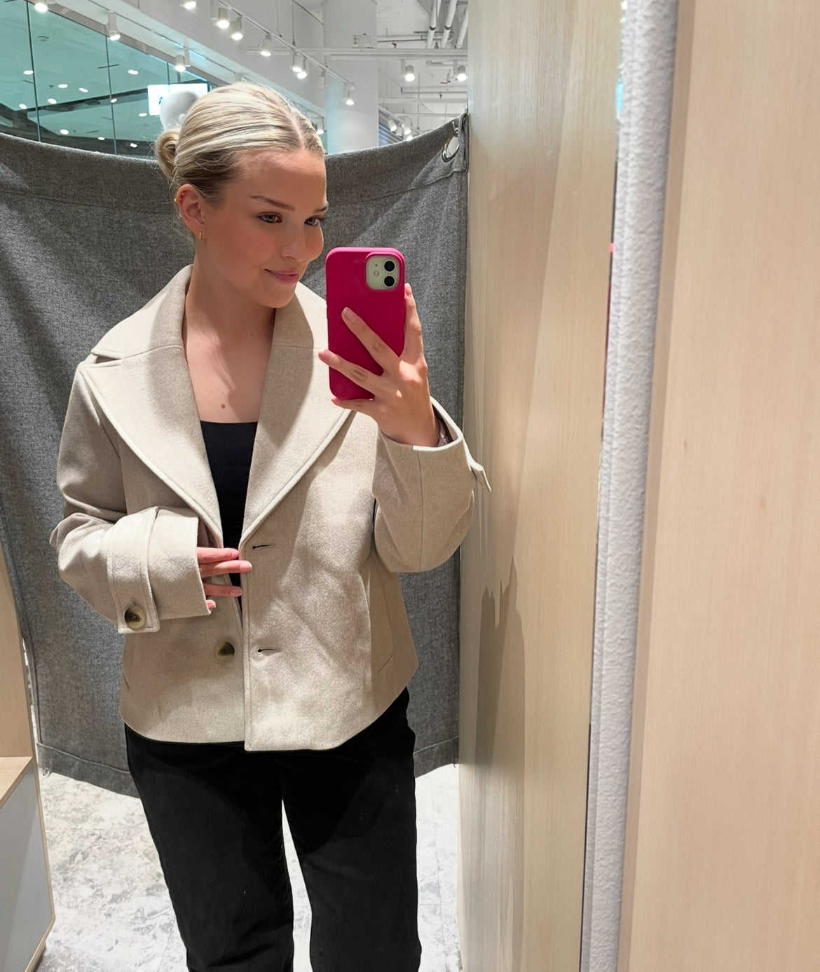 VISOLO Jacket - Natural Melange