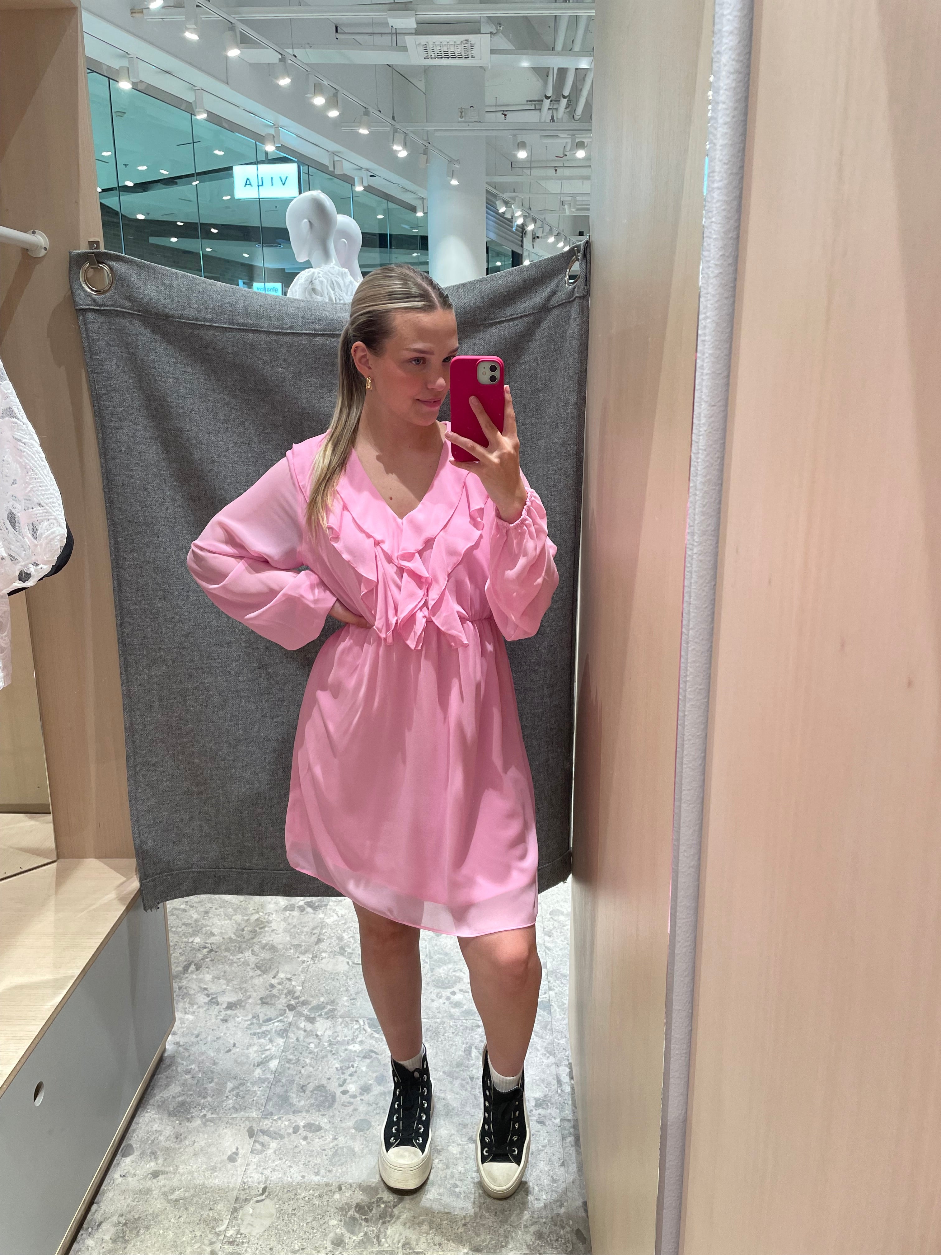 VIANE Short Dress - Bonbon