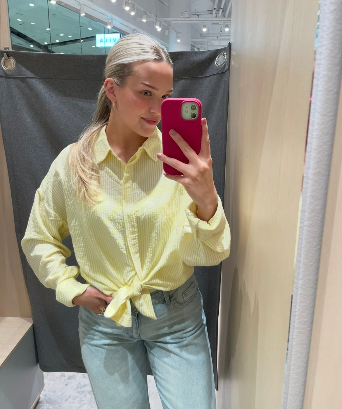 VIJENNA Shirt - Pale Banana