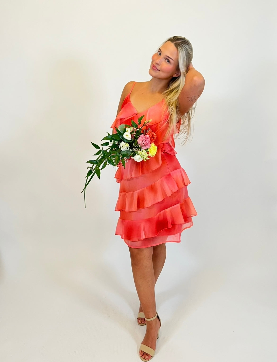 VILUNA Short Dress - Dubarry