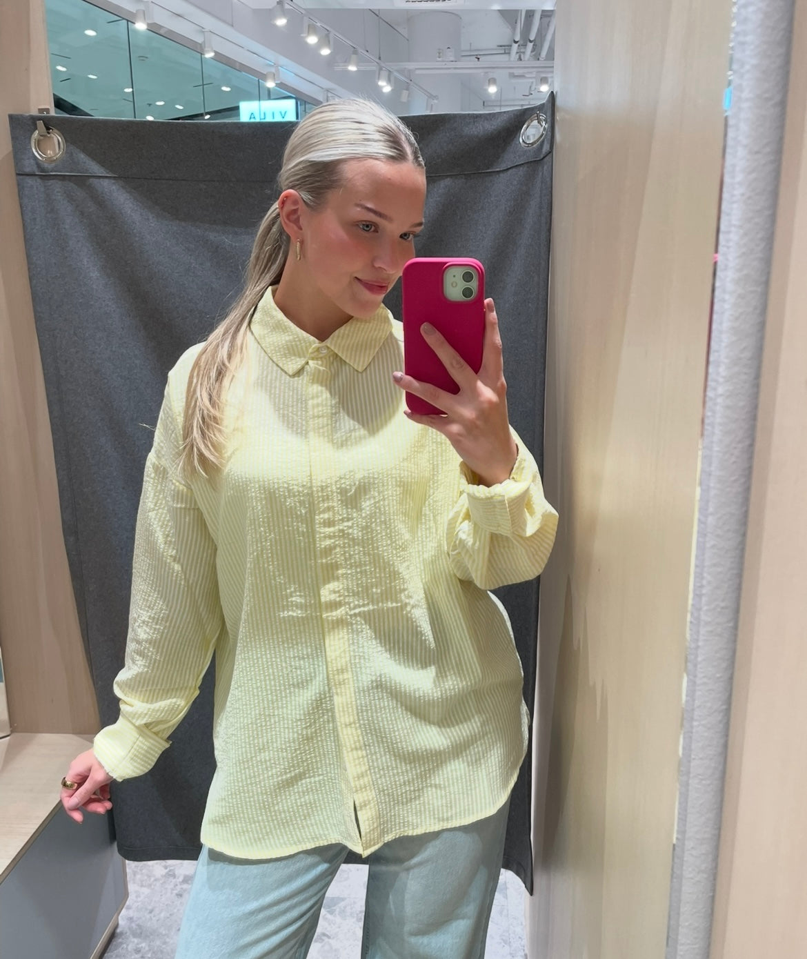 VIJENNA Shirt - Pale Banana