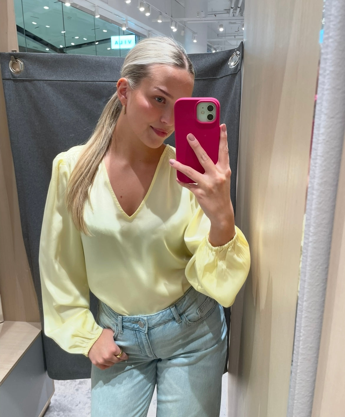 VIELLETTE Top - Pastel Yellow