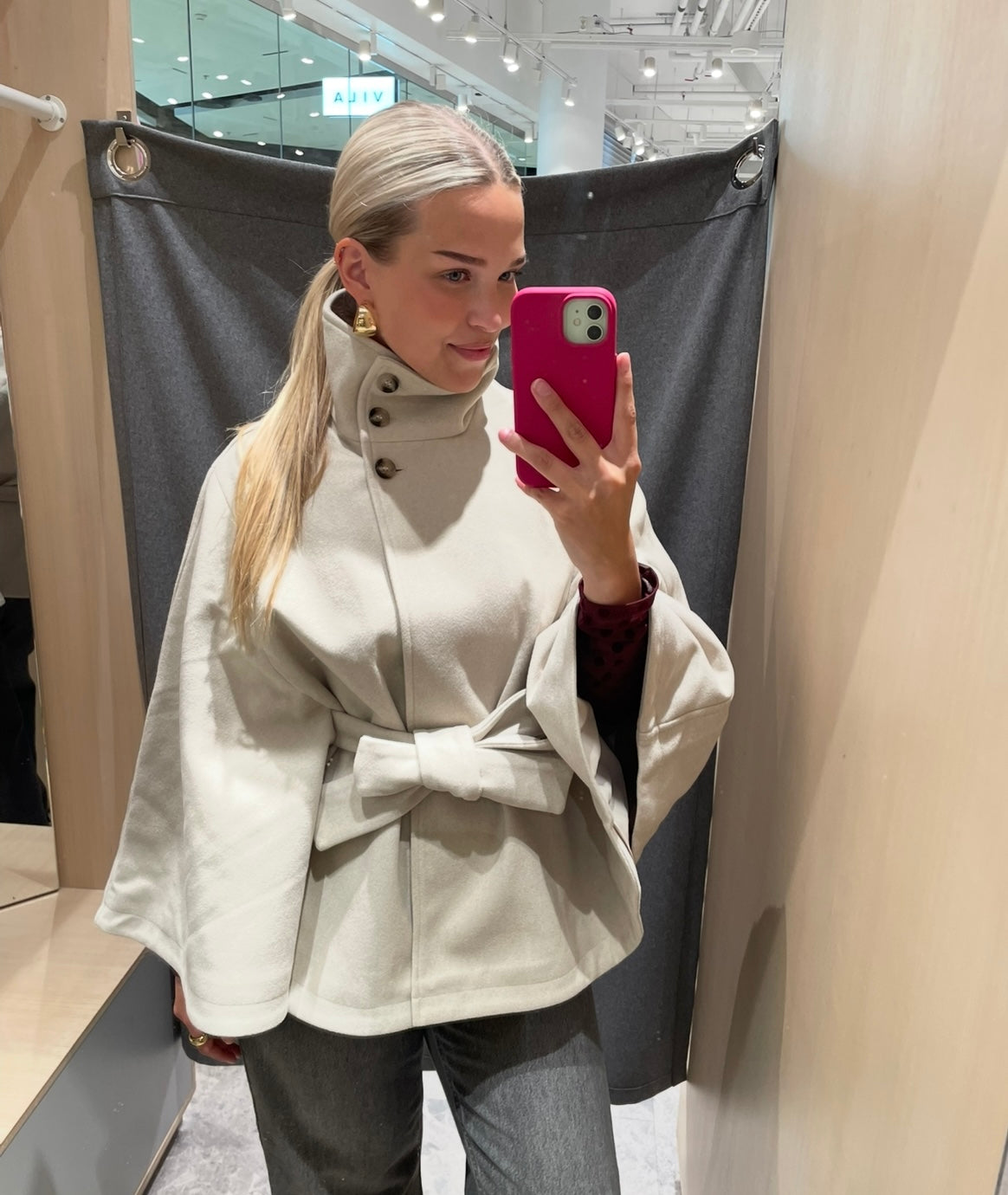 PCAIKEN Jacket - Greige
