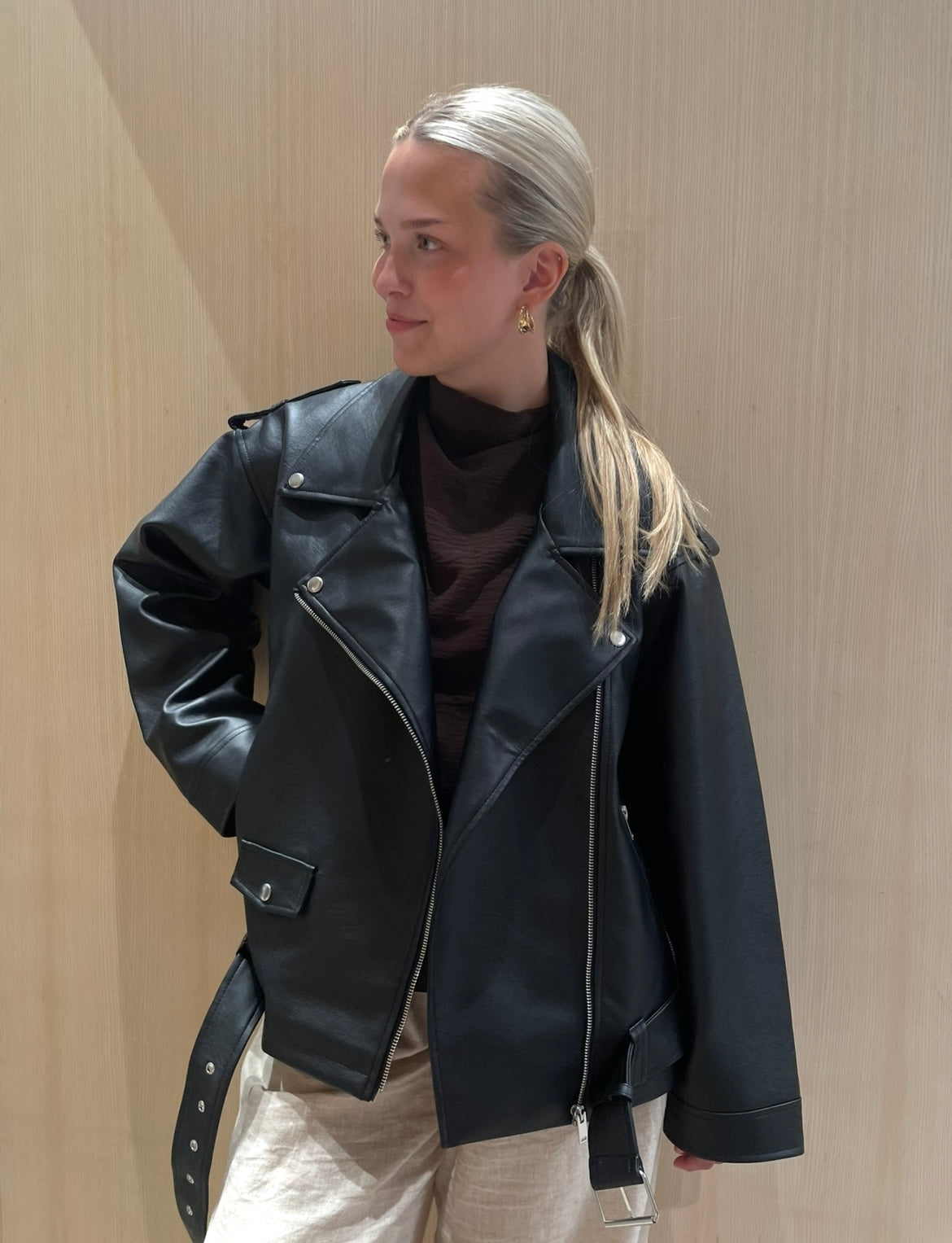 NMPAULINA Biker - Black