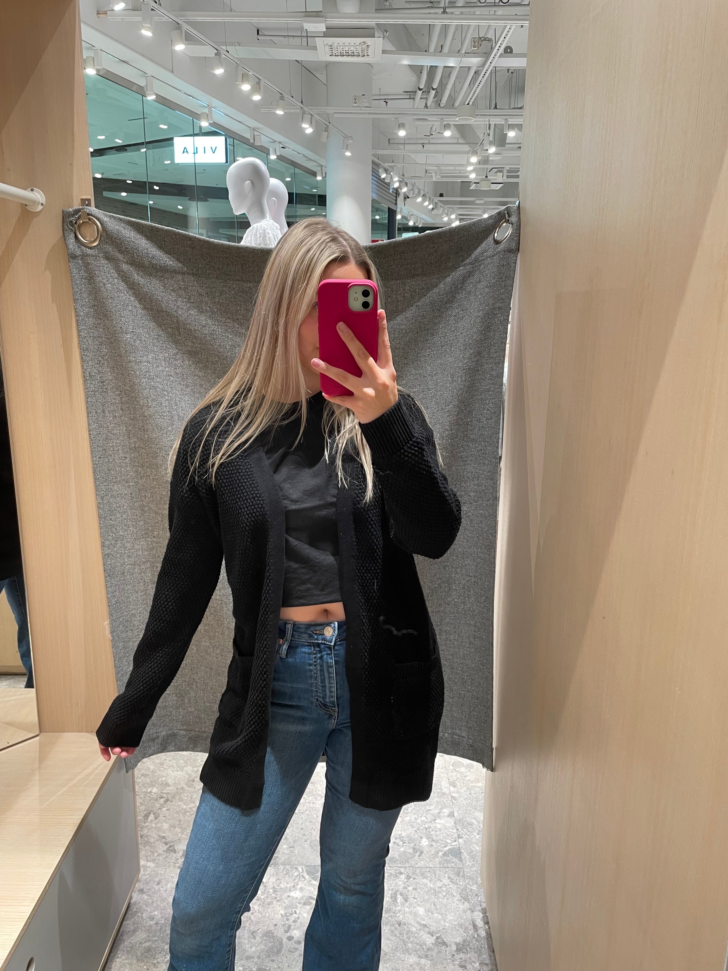 VIDALO Cardigan - Black