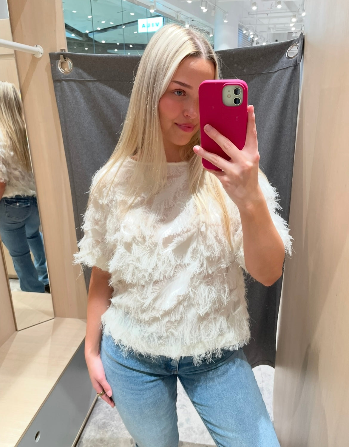 SLFMYLINE Top - Egret