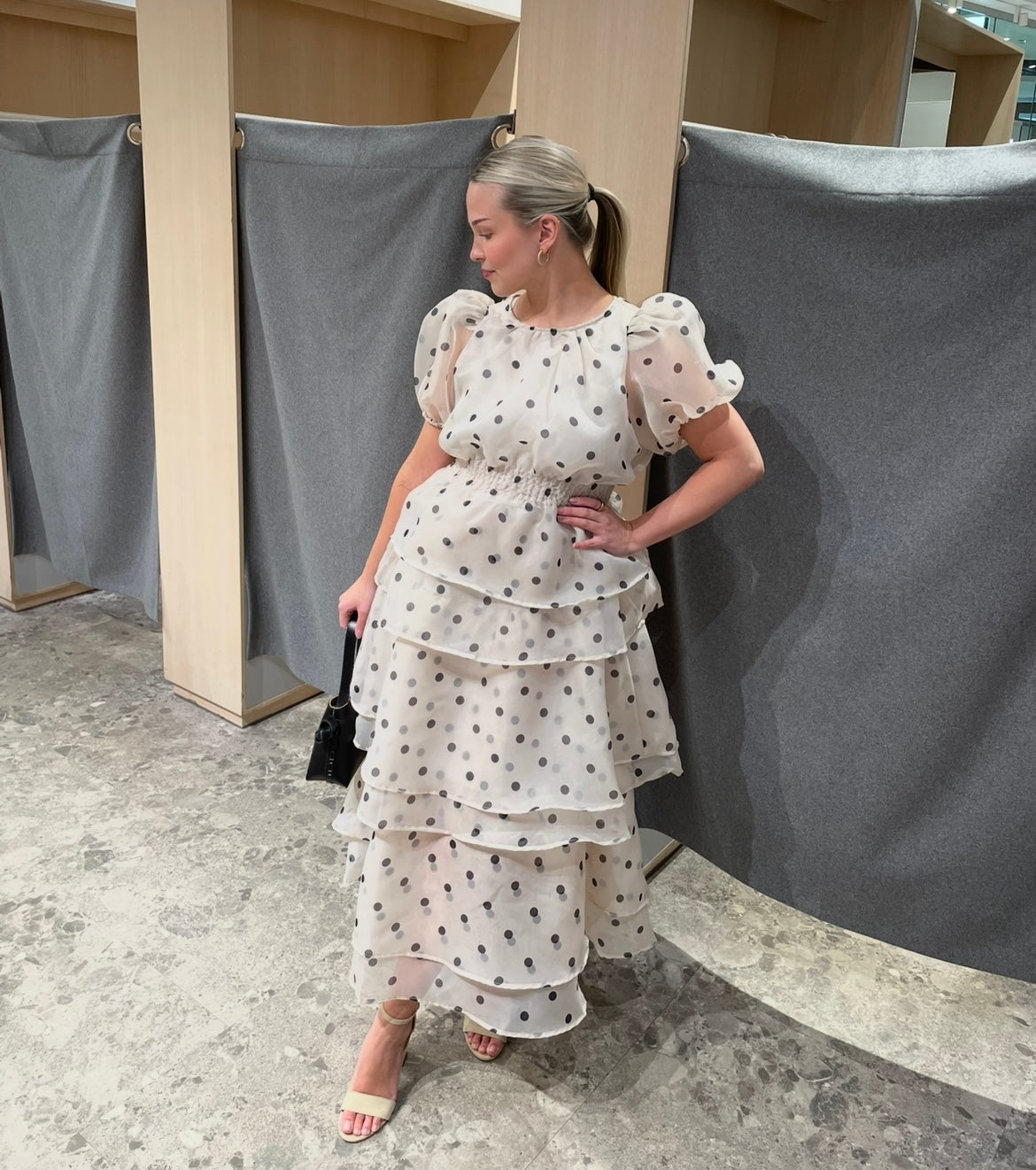 VIVANE Long Dress - Birch