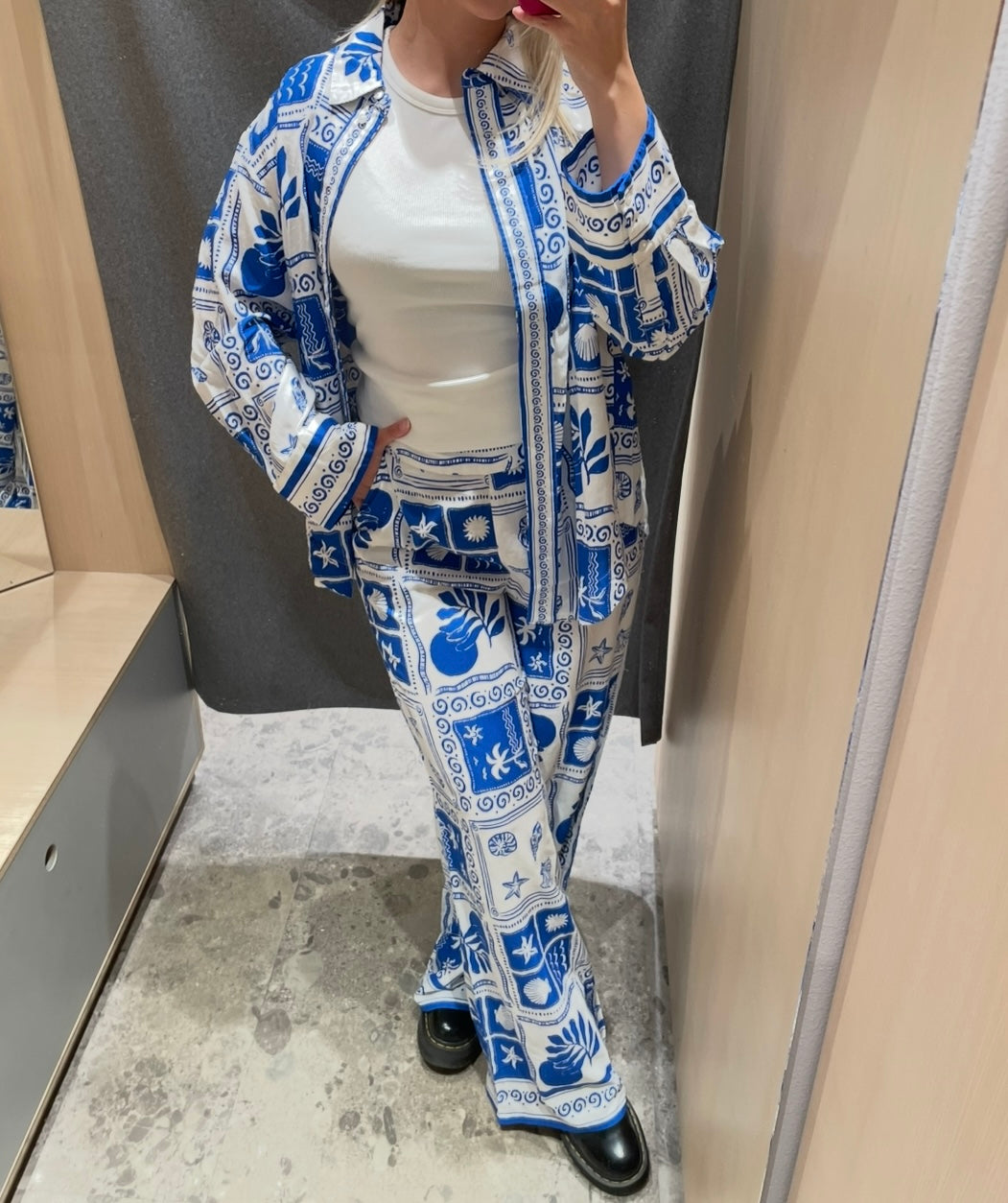 VIJOSIA Shirt - Victoria Blue