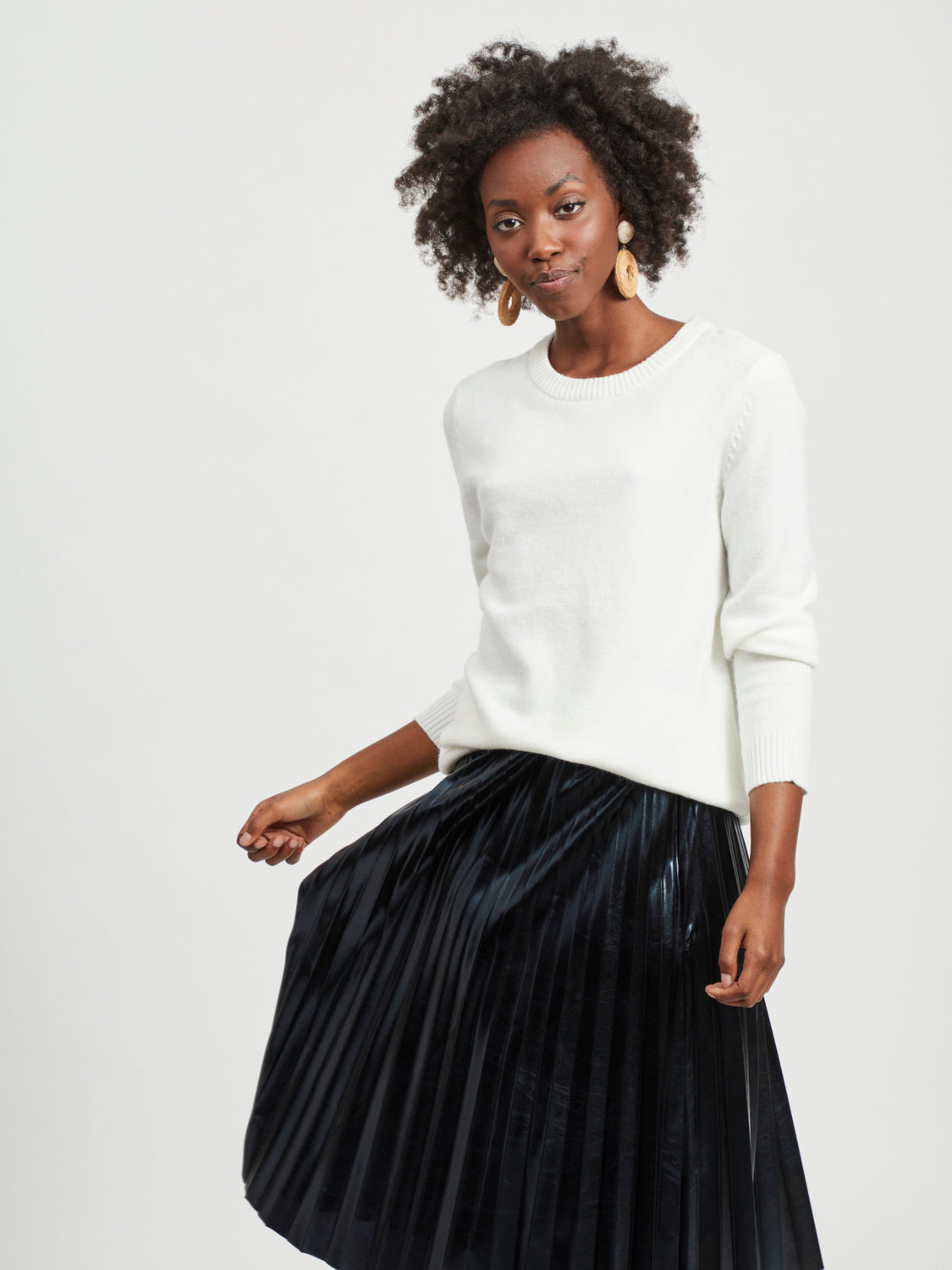 VIRIL Pullover - White Alyssum